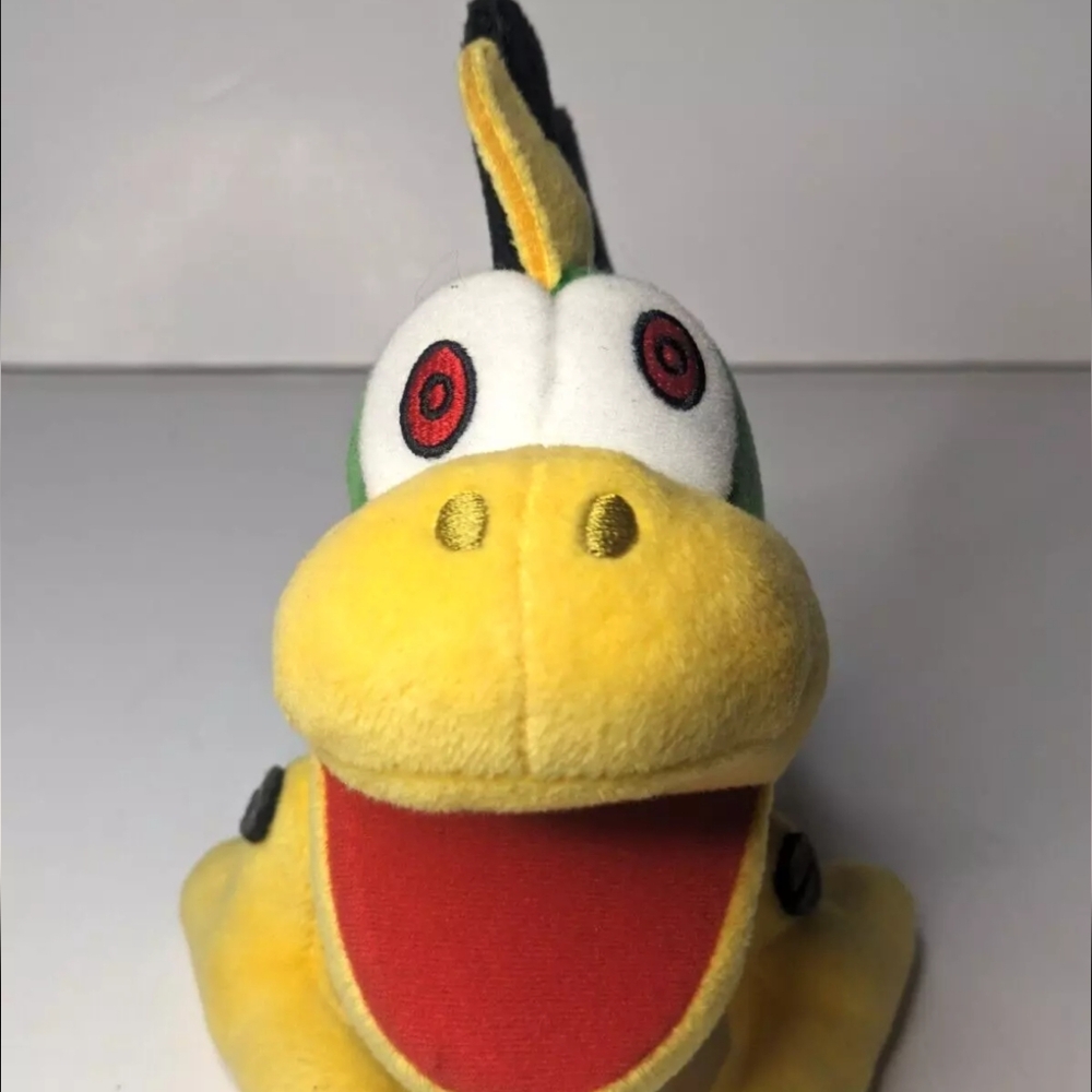 2014 LLC Little Buddy Super Mario Mesha Koopa Plush Toy 6" Yellow and Green - Picture 8 of 8